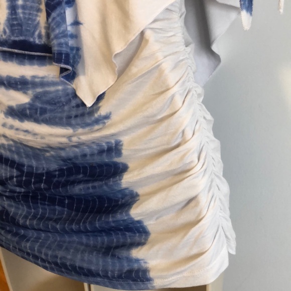 NWT Boston Proper tie dye one shoulder top, Small - Picture 6 of 14